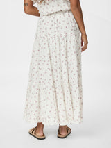Neo Noir Asta Small Blossom Skirt - Creme