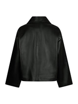 Neo Noir Lunara Collar Stitch Jacket - Black