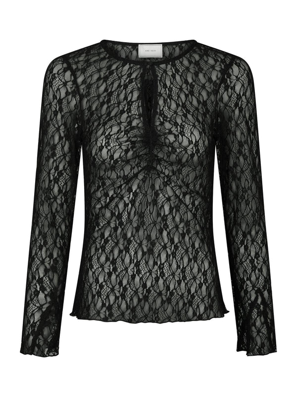 Neo Noir Matria Lace Blouse - Black