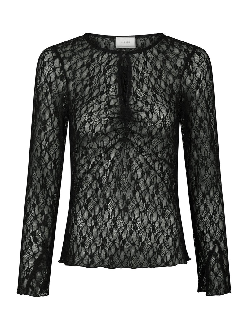 Neo Noir Matria Lace Blouse - Black