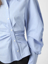 Neo Noir Noella Flannel Shirt - Light Blue