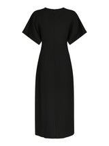 Neo Noir Miloine Drape Dress - Black