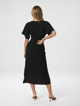 Neo Noir Miloine Drape Dress - Black