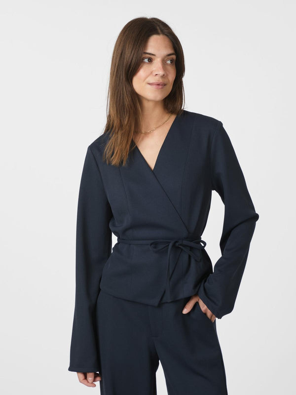 Neo Noir Simmi Blouse - Navy