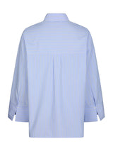 Neo Noir Dita Twin Stripe Shirt - Light Blue