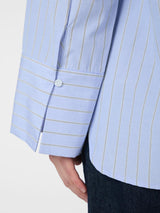 Neo Noir Dita Twin Stripe Shirt - Light Blue