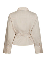 Neo Noir Clarida Rose Stripe Shirt - Light Yellow