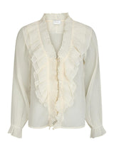 Neo Noir Ivey Blouse - Creme