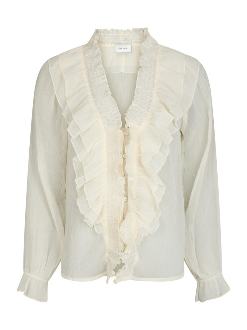 Neo Noir Ivey Blouse - Creme