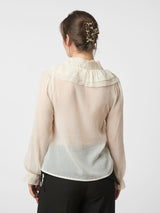 Neo Noir Ivey Blouse - Creme