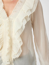 Neo Noir Ivey Blouse - Creme
