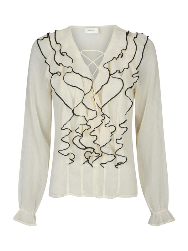 Neo Noir Arloca Blouse - Creme