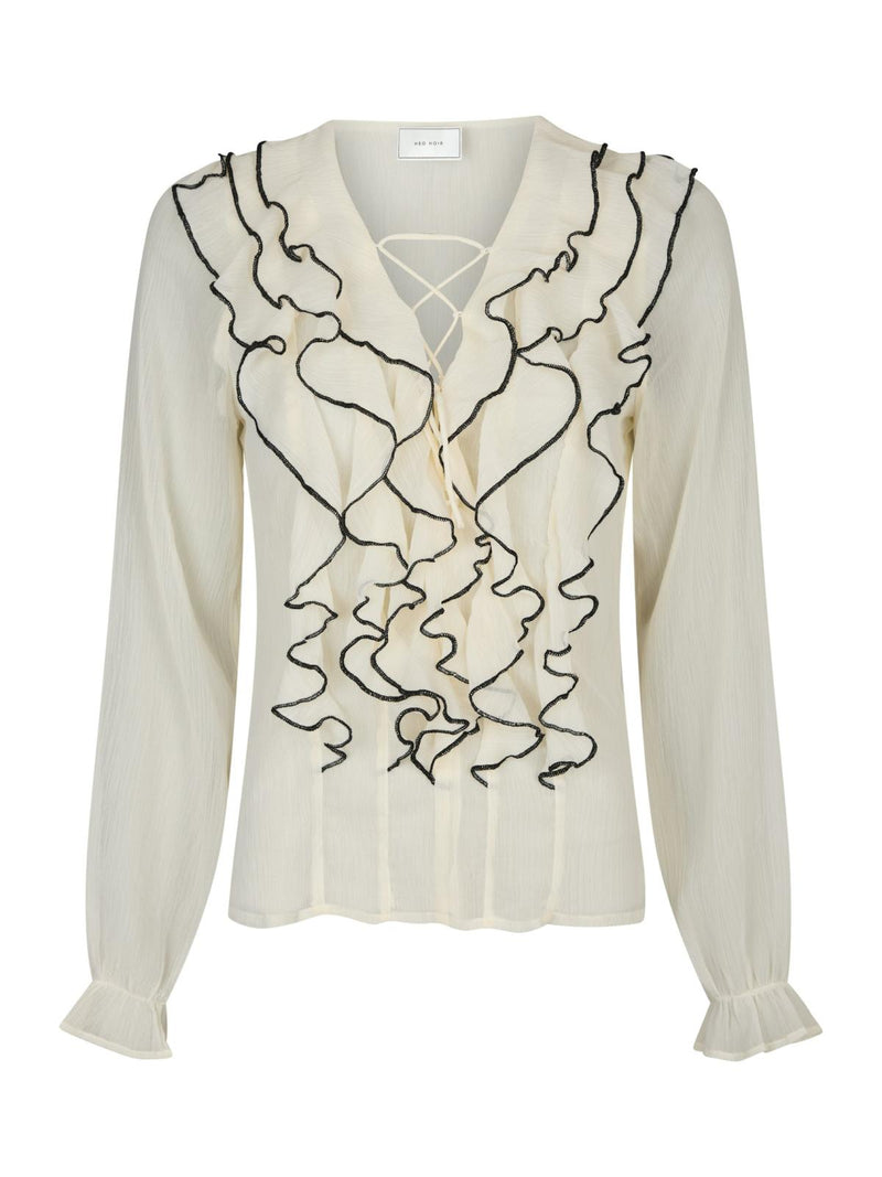 Neo Noir Arloca Blouse - Creme