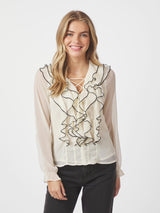 Neo Noir Arloca Blouse - Creme