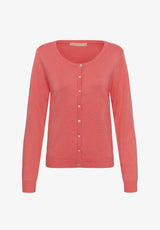 Culture Annemarie Knit Cardigan - Sugar Coral