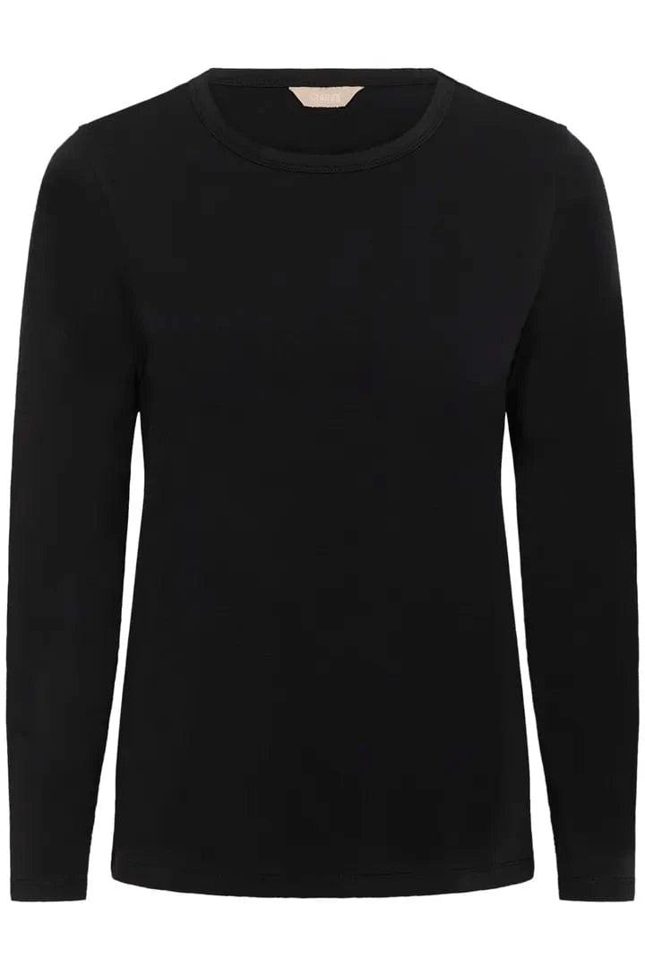 Culture Base Gith On LS Tee - Black