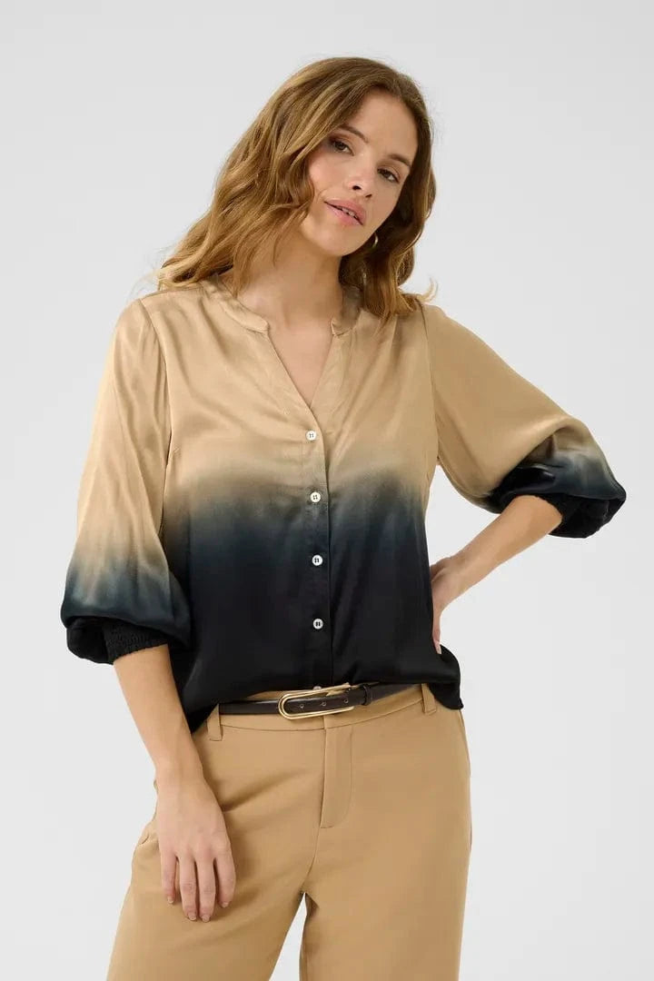 Culture Berry Shirt - Tannie/Black