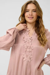Culture Fiola Short Dress - Woodrose