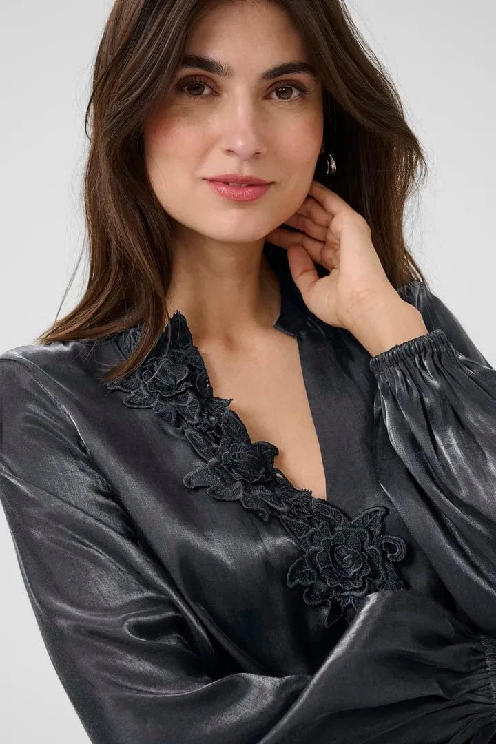 Culture Fiola Blouse - Black