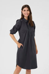 Culture Toyam Antoinett Rib Dress - Black
