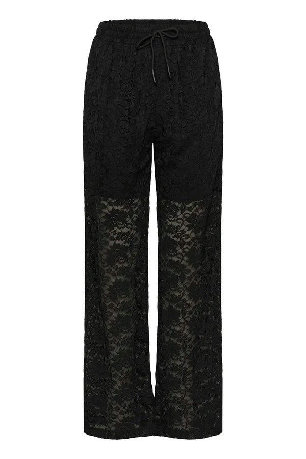 Culture Kala Lace Pants - Black