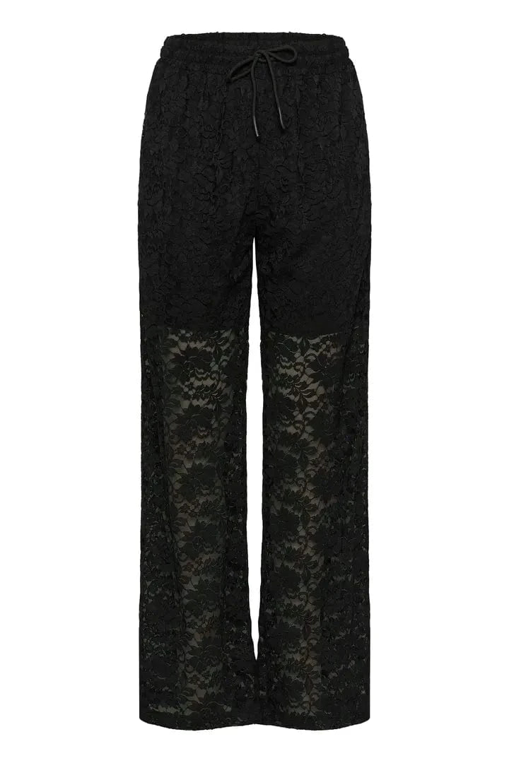 Culture Kala Lace Pants - Black