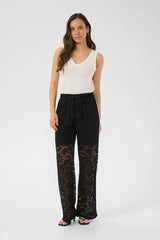 Culture Kala Lace Pants - Black