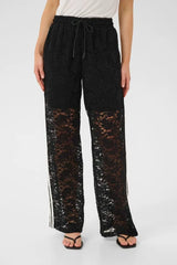 Culture Kala Lace Pants - Black