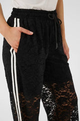 Culture Kala Lace Pants - Black