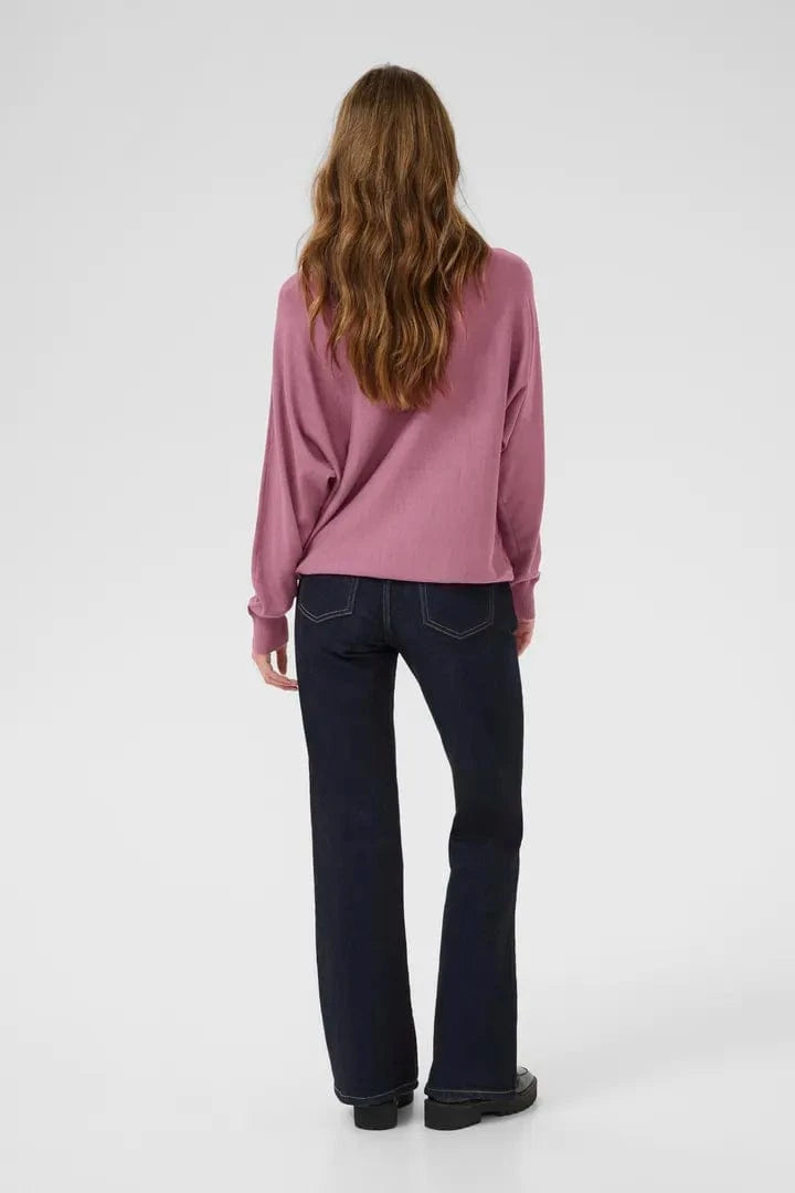 Culture Annemarie Batwing Jumper - Mellow Mauve