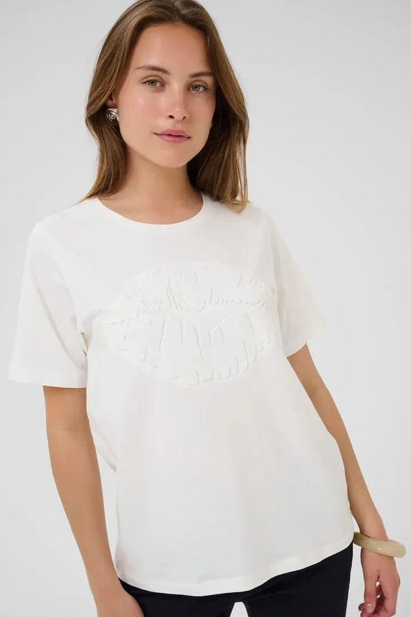 Culture Balti Gith T-shirt - Spring Gardenia
