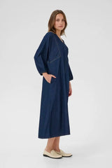 Culture Hilka Arpa Dress - Rinse Wash
