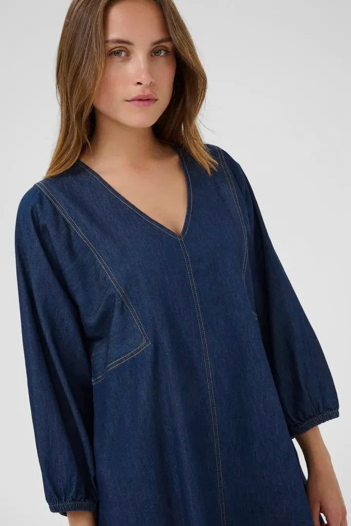 Culture Hilka Arpa Dress - Rinse Wash