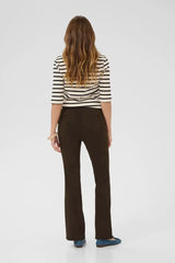 Culture Benghta Long Flare Pants - Demitasse