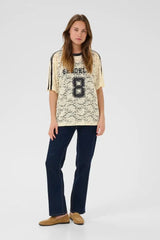 Culture Kala SS Lace Blouse - Double Creme