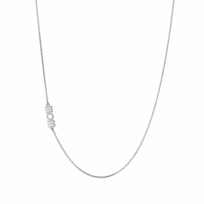 Stine a Wow Mon Necklace - Silver