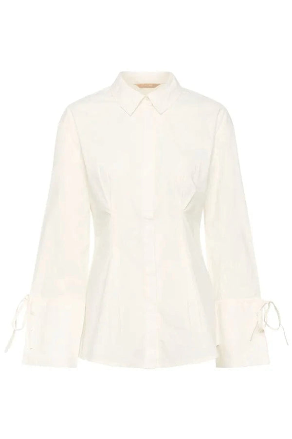 Culture Allison Olena Fitted Shirt - Spring Gardenia