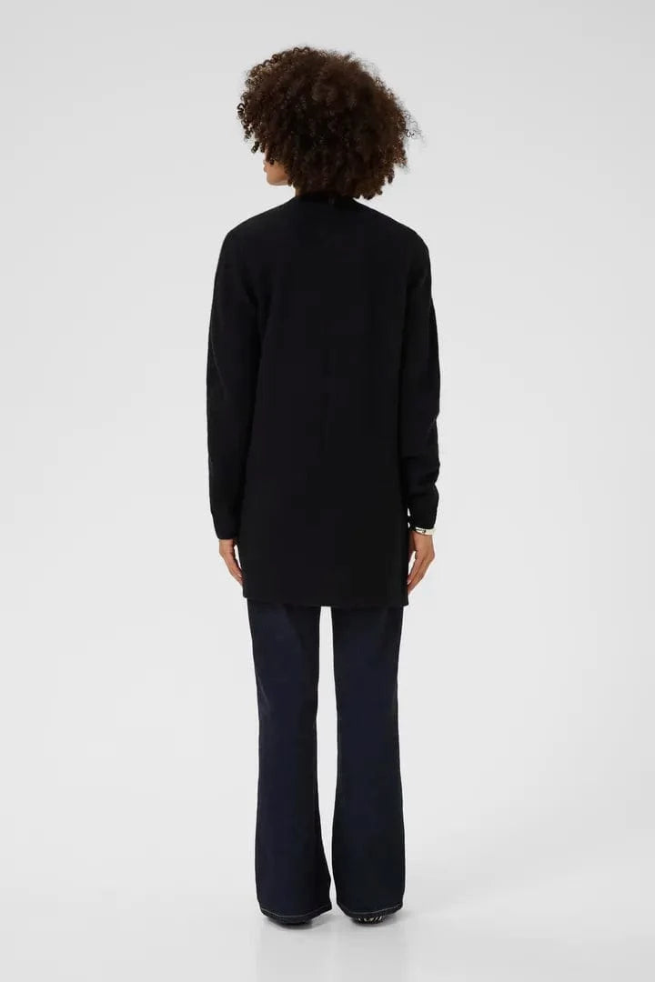 Culture Asima Katrina Long Cardigan - Black