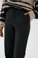 Culture Benghta Long Flare Pants - Black