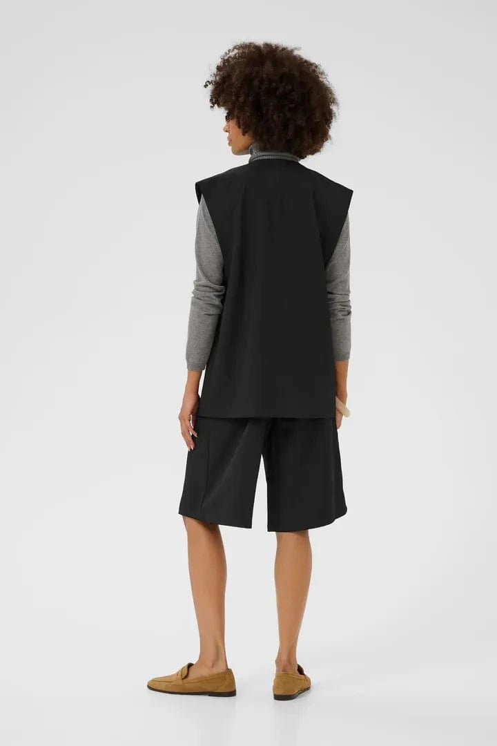 Culture Benedichte Waistcoat - Black
