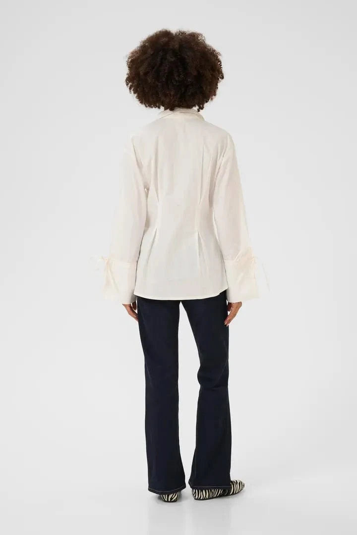 Culture Allison Olena Fitted Shirt - Spring Gardenia