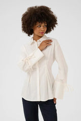 Culture Allison Olena Fitted Shirt - Spring Gardenia