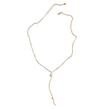 Stine a Pearl Drop Necklace