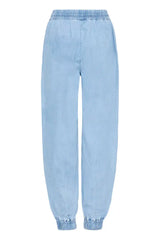 Pulz Brooklyn Pant - Light Blue Denim