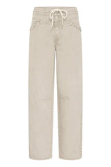 Pulz Bristol Pant - White Pepper