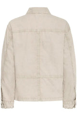 Pulz Bristol Indoor Jacket - White Pepper