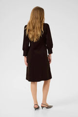 Culture Rhaena Dress - Coffee Bean