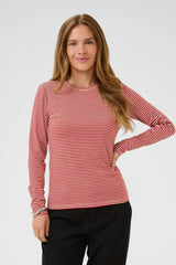Culture Kiddy LS Oneck - Red/White Stripe