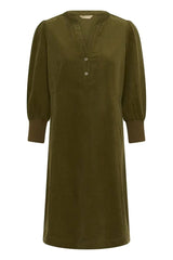 Culture Rhaena Dress - Burnt Olive