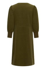 Culture Rhaena Dress - Burnt Olive